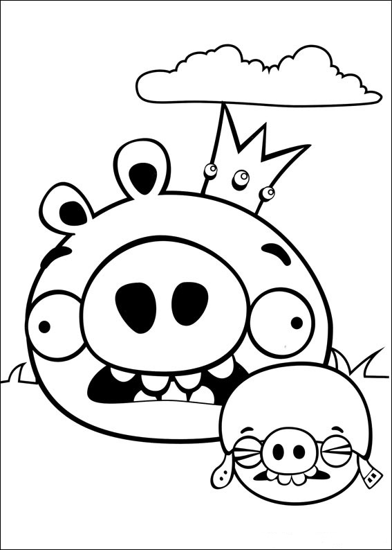 Fun Coloring Pages: Angry Birds Coloring Pages
