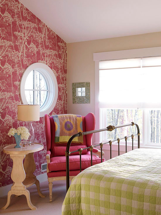 Meghan Blum Living In Style Fun ways to use Wallpaper