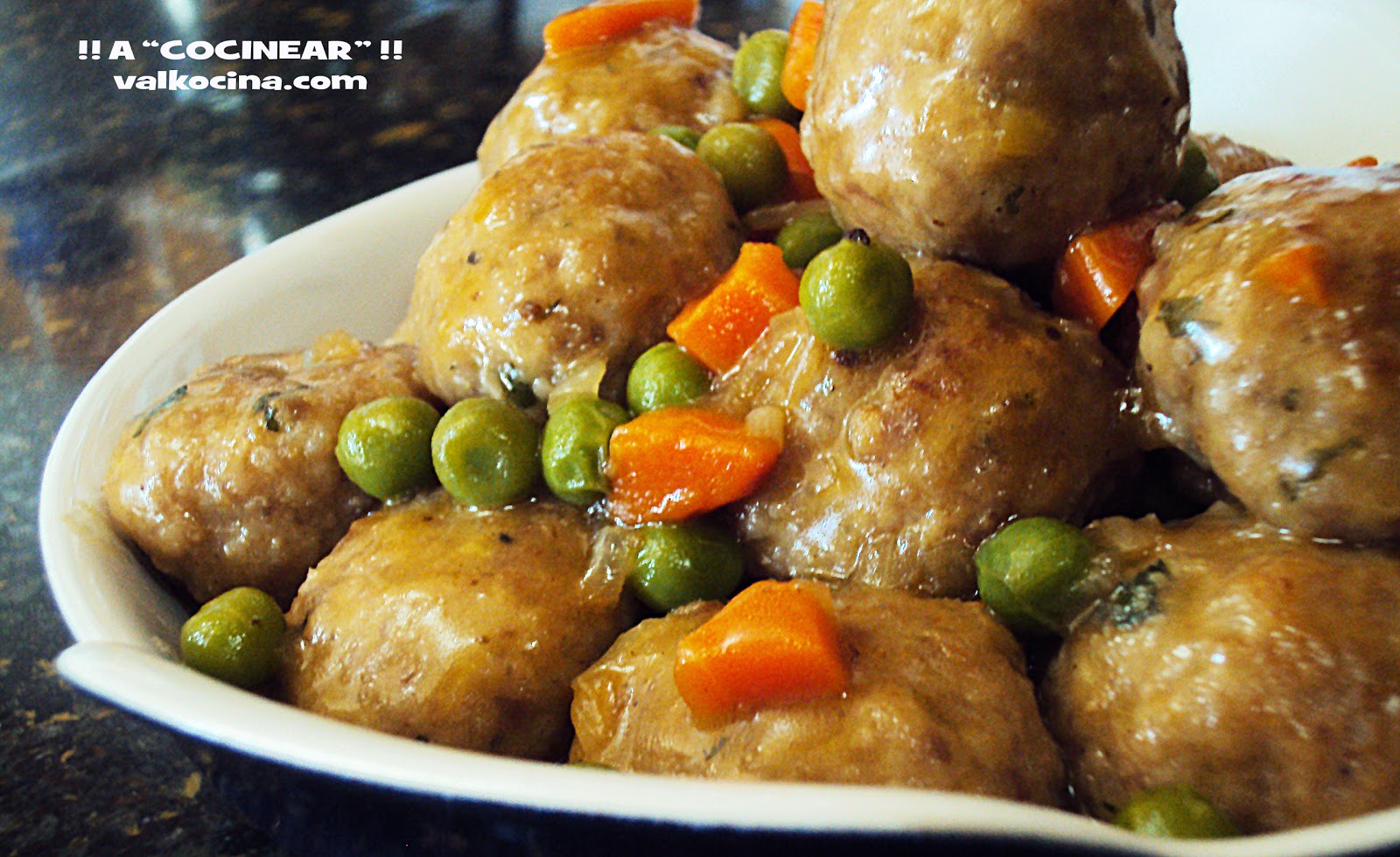 Albóndigas A La Jardinera
