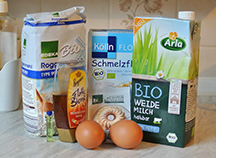 Haferbrei-Pfannkuchen Rezept für Hunde Haferbrei-Pfannkuchen Rezept für Hunde