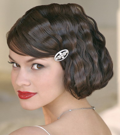 Wedding Hairstyles For Short Hair Lucky In Love
