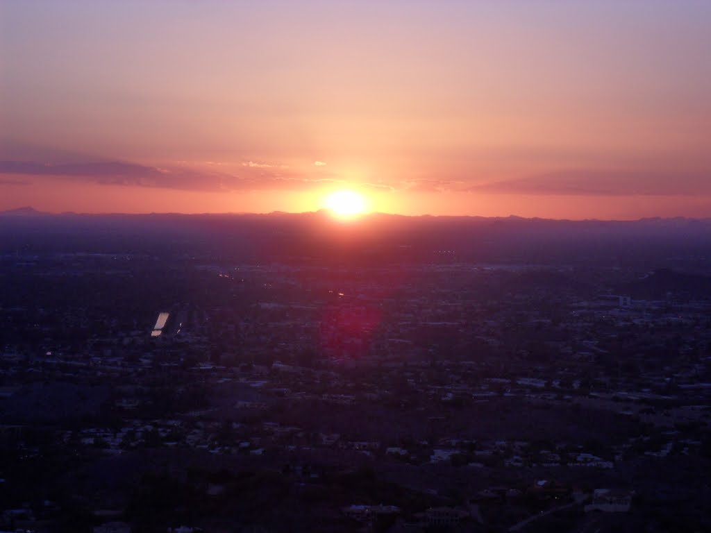 Sunset on Squaw Peak, Arizona