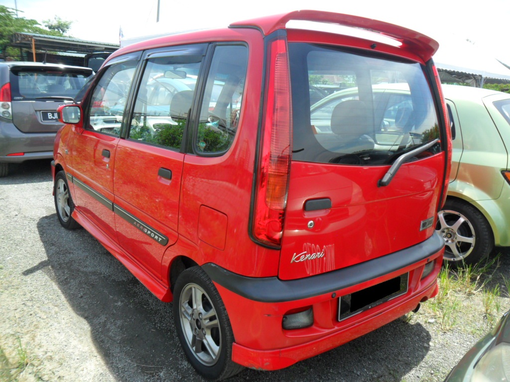 KERETA UNTUK DI JUAL PERODUA KENARI 1.0 EZ (A) AEROSPORT, YEAR 2005