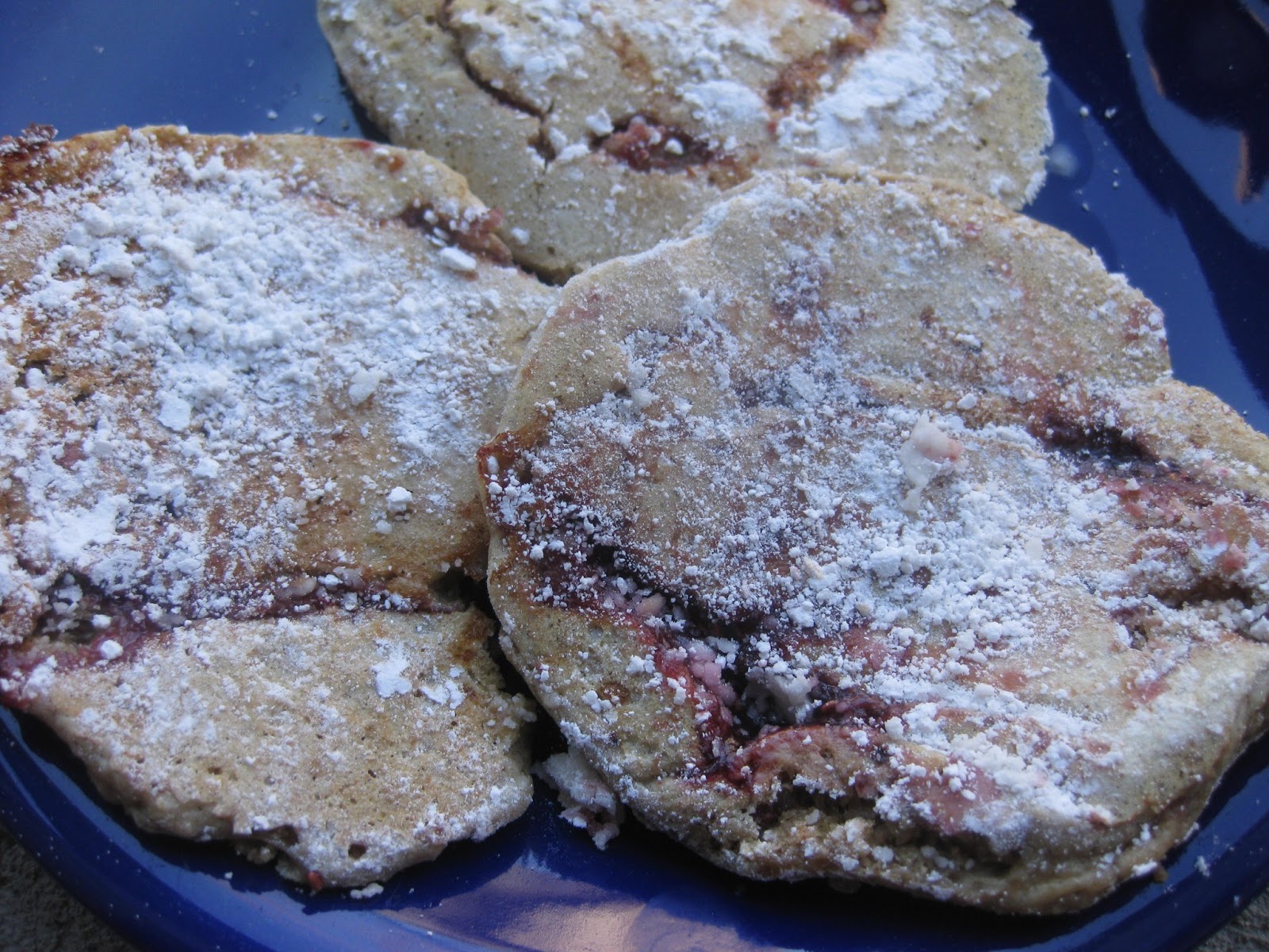 Vegan Mommy Chef Jelly Donut Pancakes