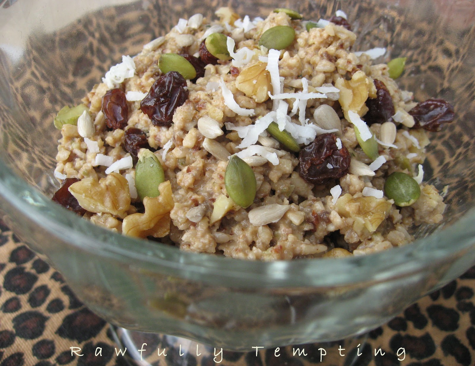 Living Oatmeal Breakfast
