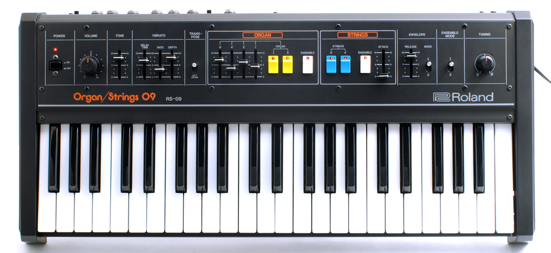 MATRIXSYNTH ROLAND RS09 Organ Strings Synthesizer V3 SN 988451