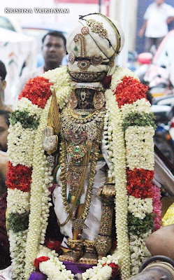 2015, Kodai Utsavam, Venkata Krishnan Swamy, Parthasarathy Temple, Thiruvallikeni, Triplicane,Day 07