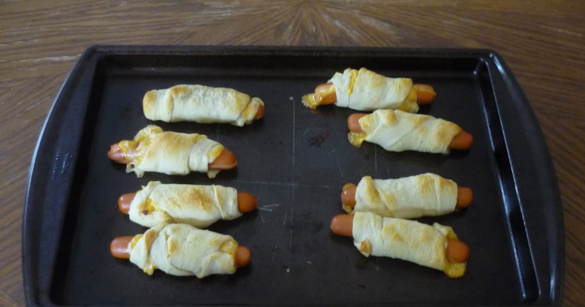 diy with jen cheesy hot dog rollups