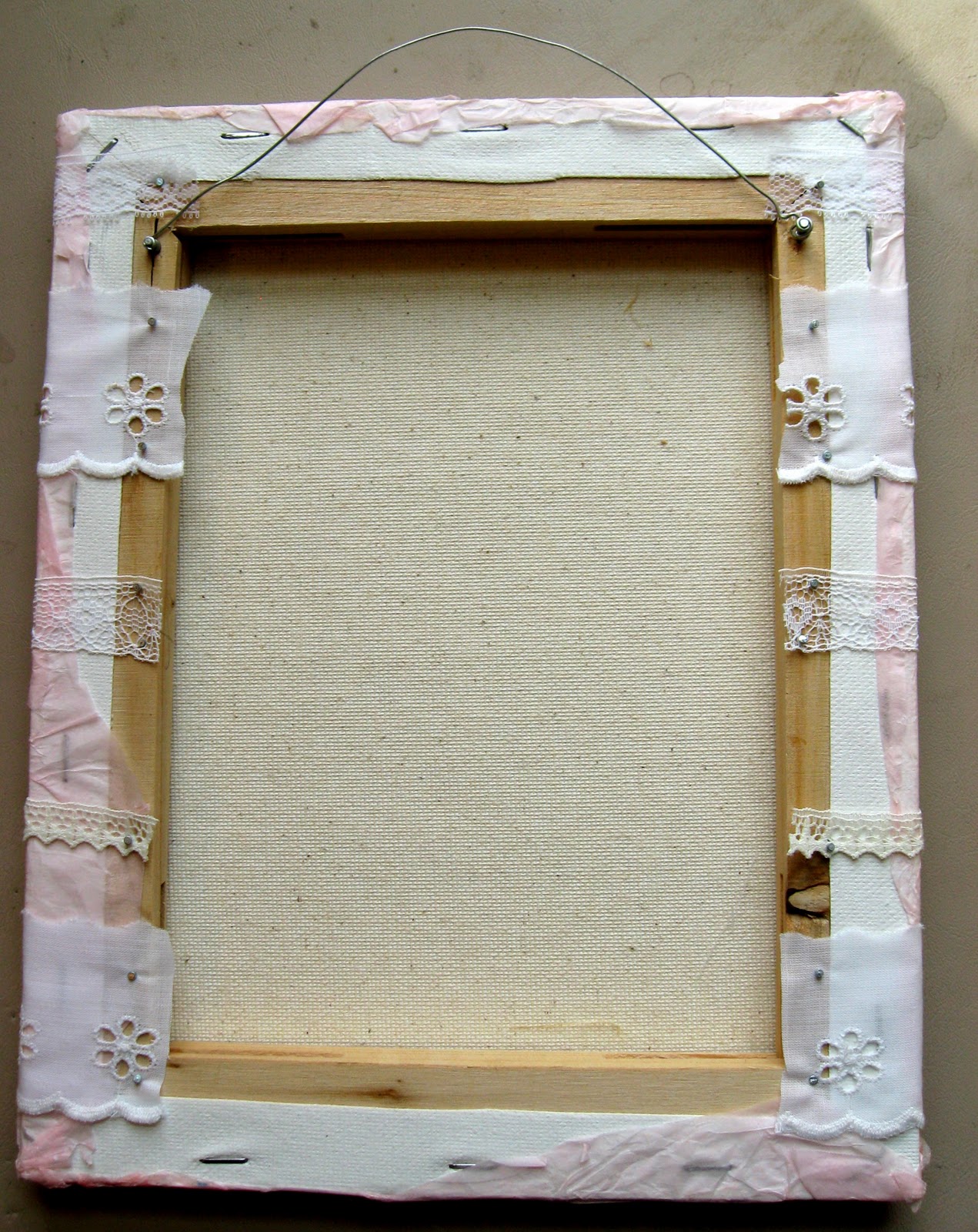 B.B. Bellezza Handcrafted Jewelry Tutorial Canvas Earring Holder