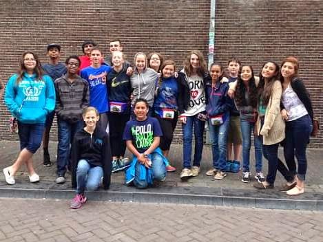 Students in Amsterdam 2014