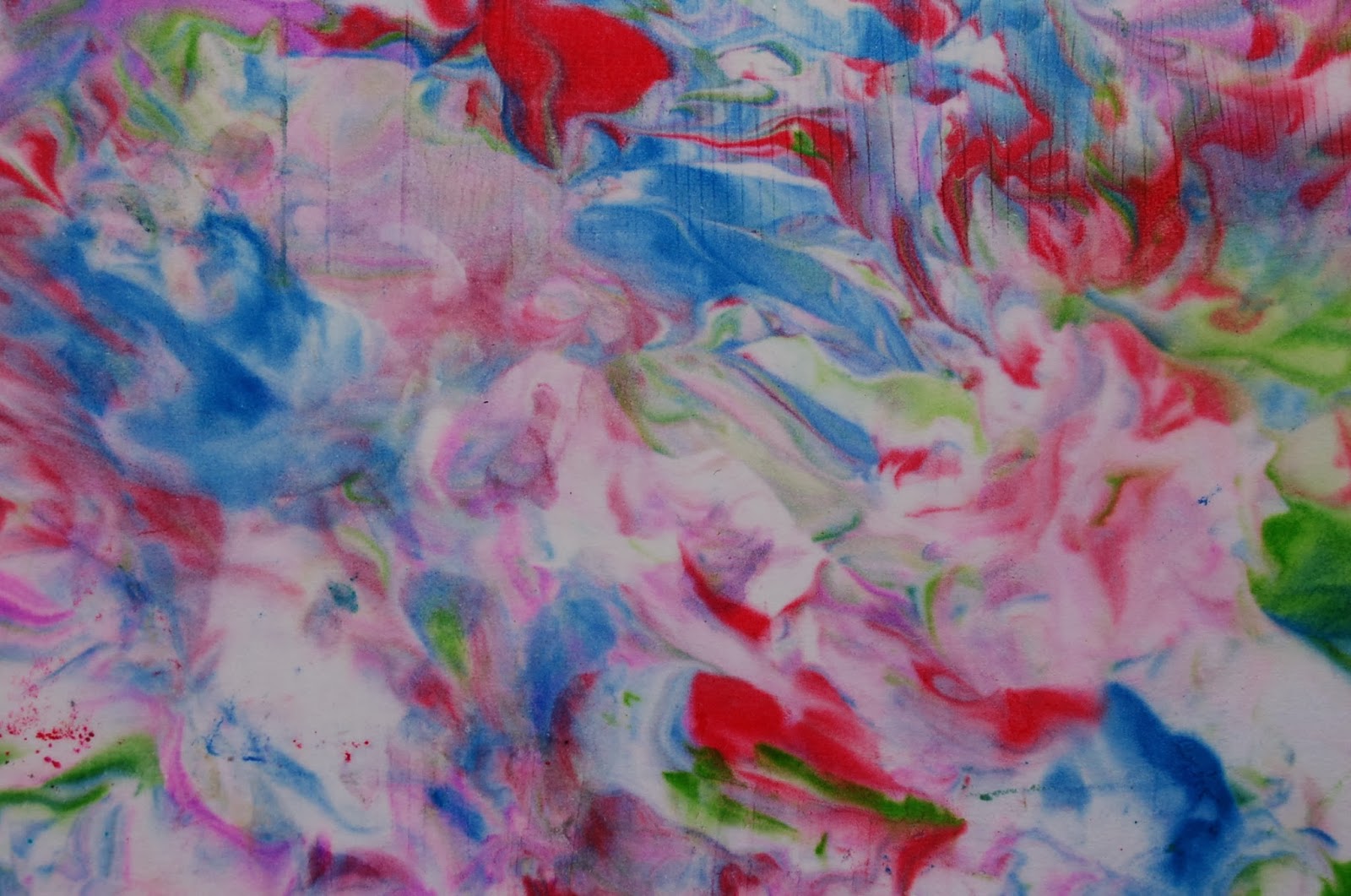 Sunnyside Art House More fun with Shaving Cream Marbling