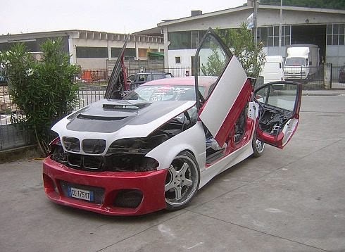 Cool BMW Cars Body Modifications Wallpaper