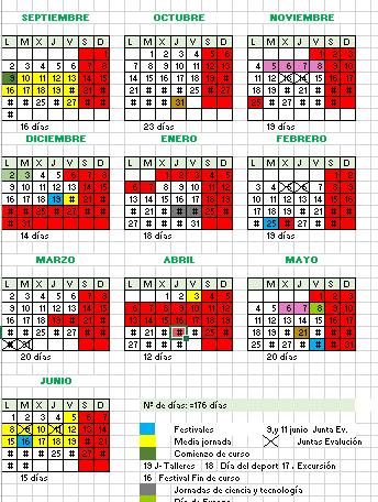 CALENDARIO 19/20