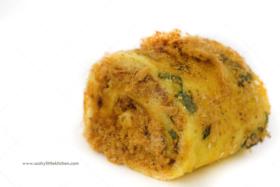 Chicken Floss Roll Roti Gulung Abon Ayam Sashy Little