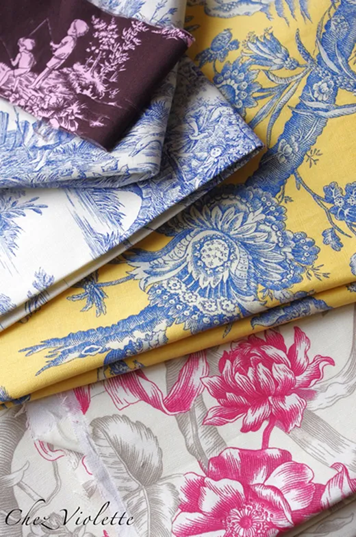 French toile collection by Chez Violette