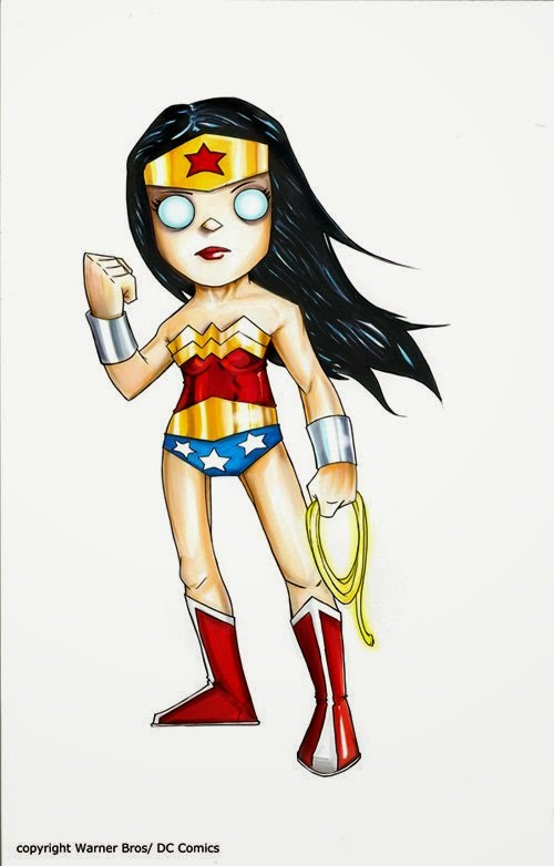 18-Wonder-Woman-Chris-Uminga-Game-of-Thrones-Watercolours-www-designstack-co