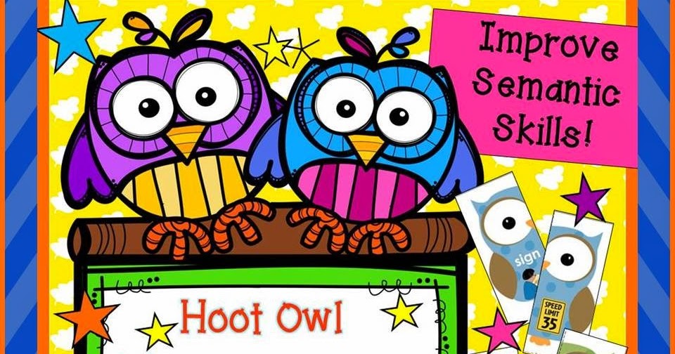 Speech Sprouts Freebie! Multiple Meanings Hoot Owl Sampler and a Giveaway