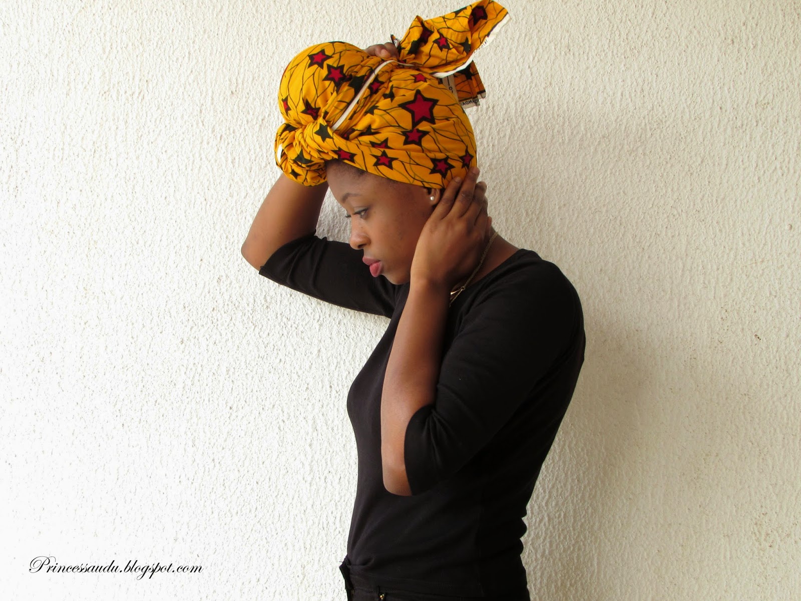 ANKARA HEADWRAP TUTORIAL Princess Audu