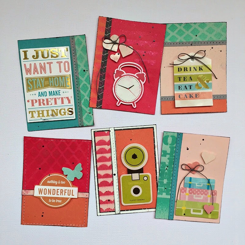 Kristine Davidson Filler Card Tutorial My Creative Scrapbook