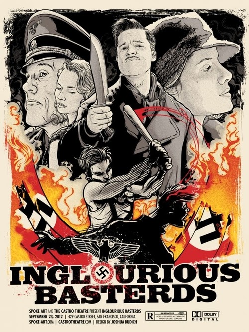 04-Inglorious-Basterds-Film-and-TV-Series-Posters-US-Artist-Joshua-Budich-www-designstack-co