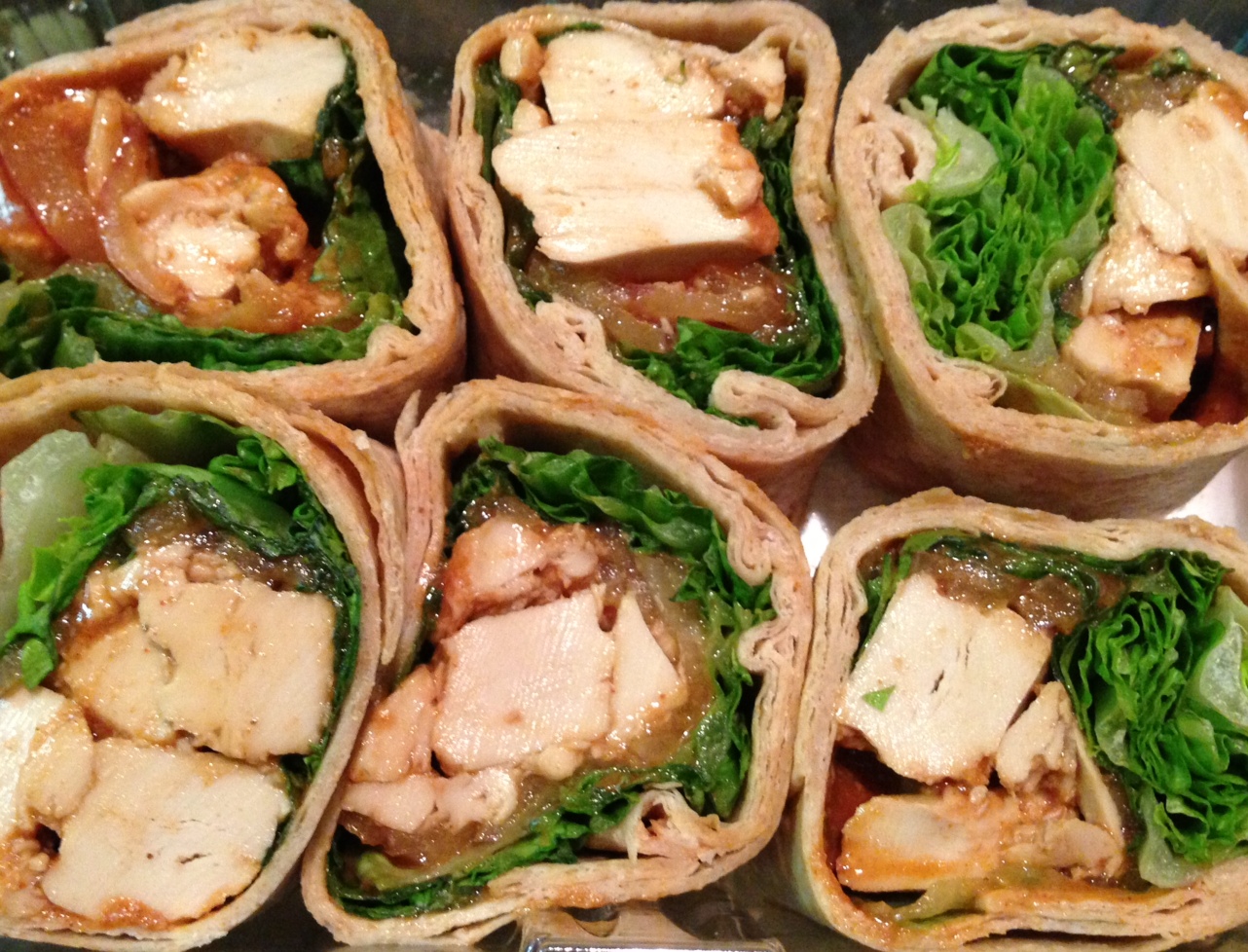 My SemiVegetarian Life Vegetarian BBQ Wrap from Whole Foods