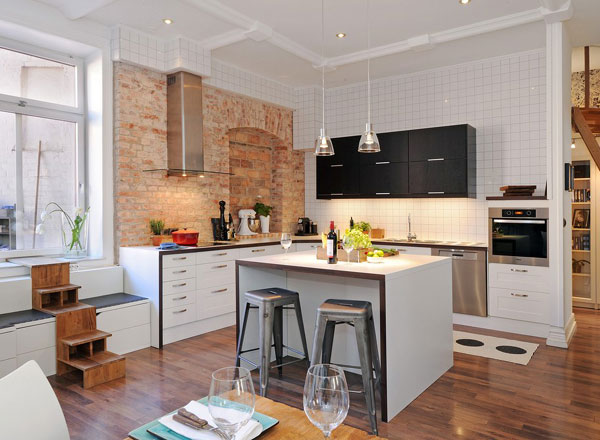 Diseño de interiores & arquitectura: 30 diseños de cocina con ... Casas sala comedor y cocina