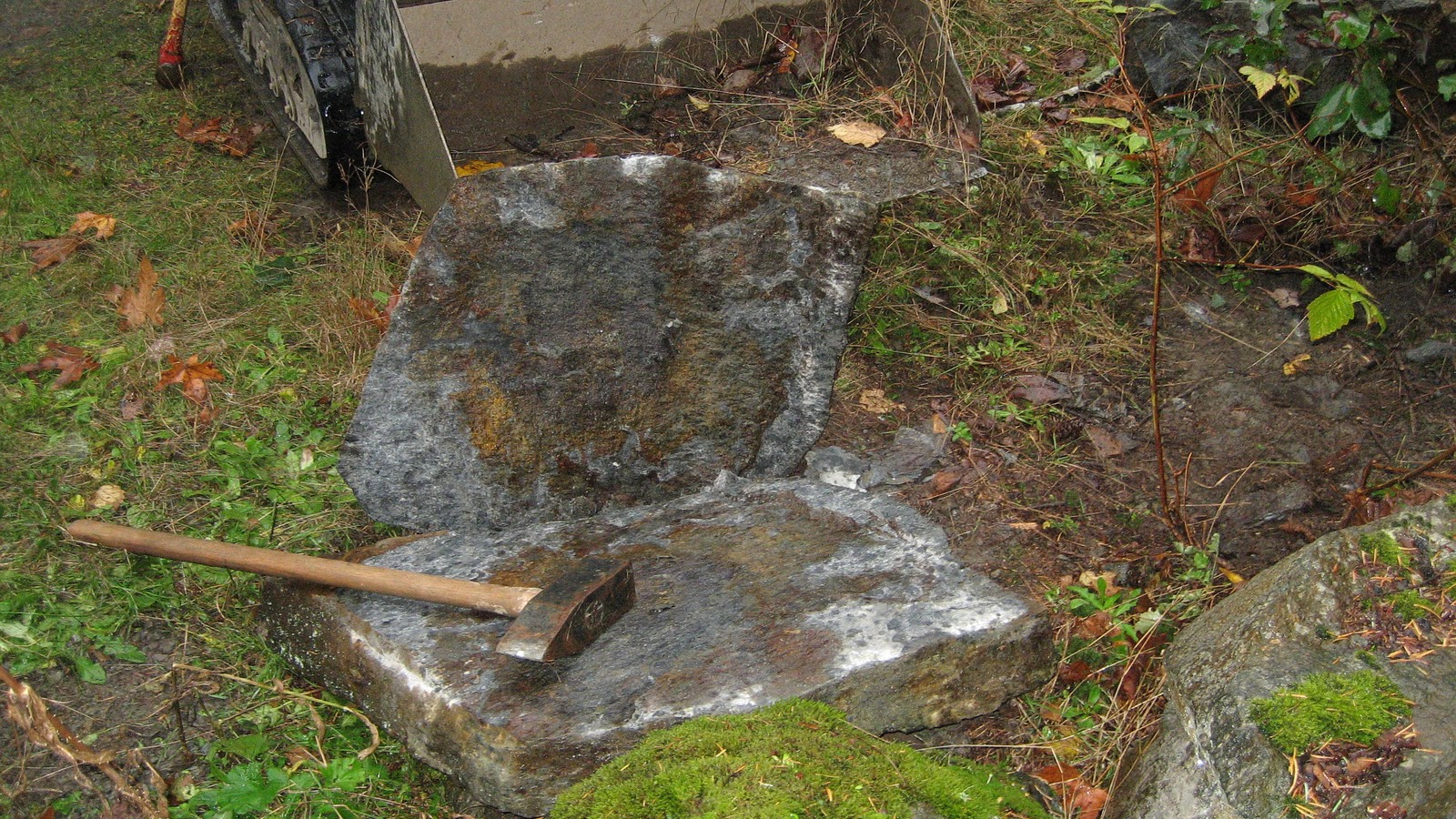 Borrowed Ground & Stone Splitting Stone...