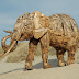 Creative and unique Driftwood Elephant Sculptures by Andries Botha - Si Bejo unique 