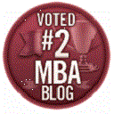 Voted 2nd best personal MBA blog worldwide (2012)