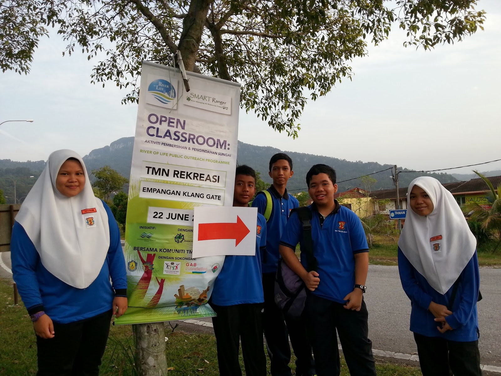 Rol Pop River Ranger Smk Taman Melawati River Clean Up