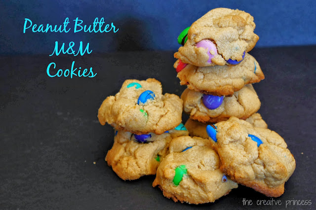 Saying Thanks with Peanut Butter and M&M Cookies #shop #BakingIdeas #cbias