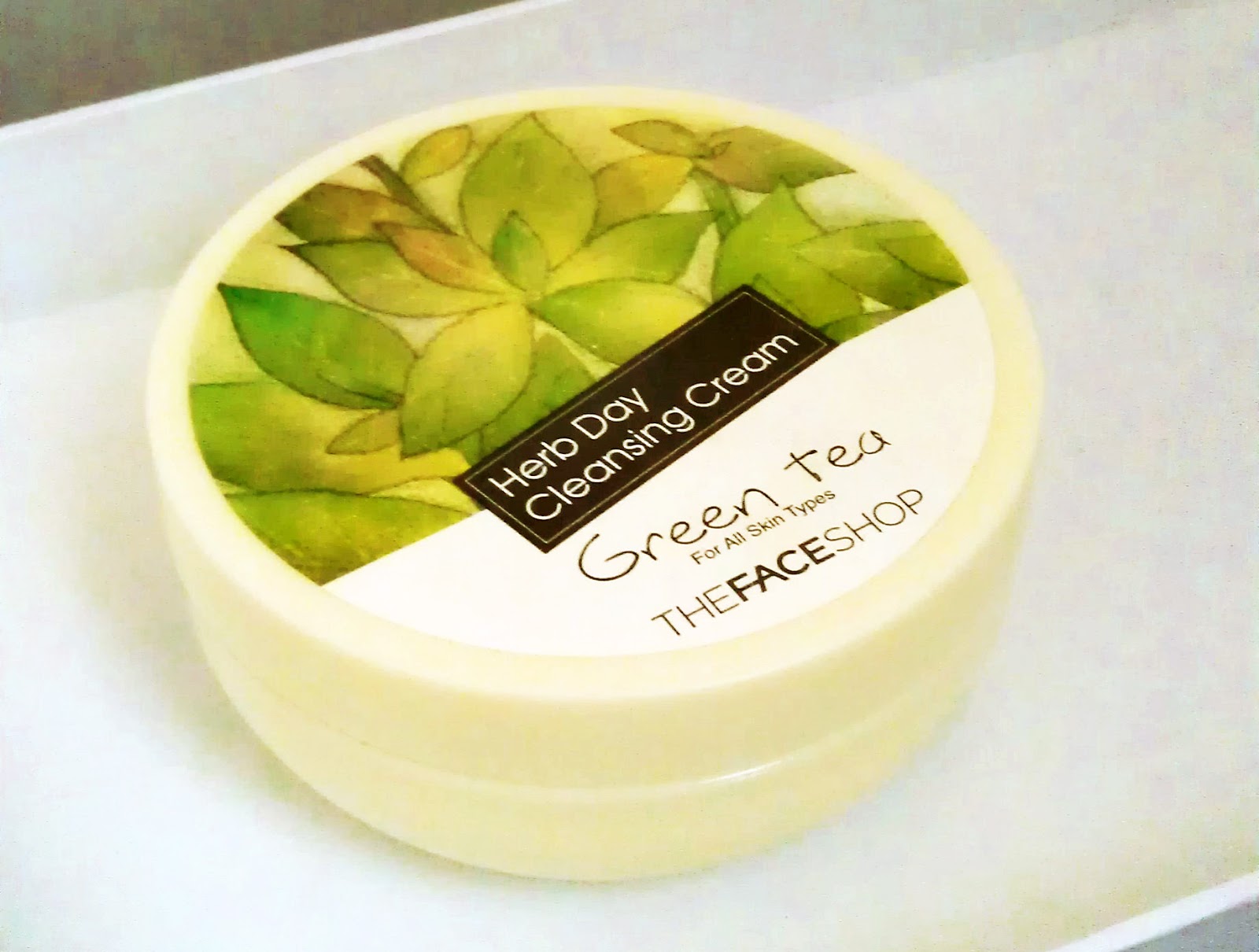 Bubbles and Blush The Face Shop Herb Day Cleansing Cream (Green Tea