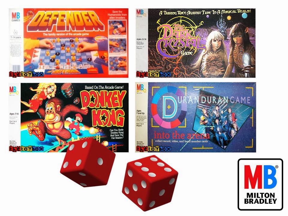 The Toy Box Milton Bradley Board Games Of The 80's