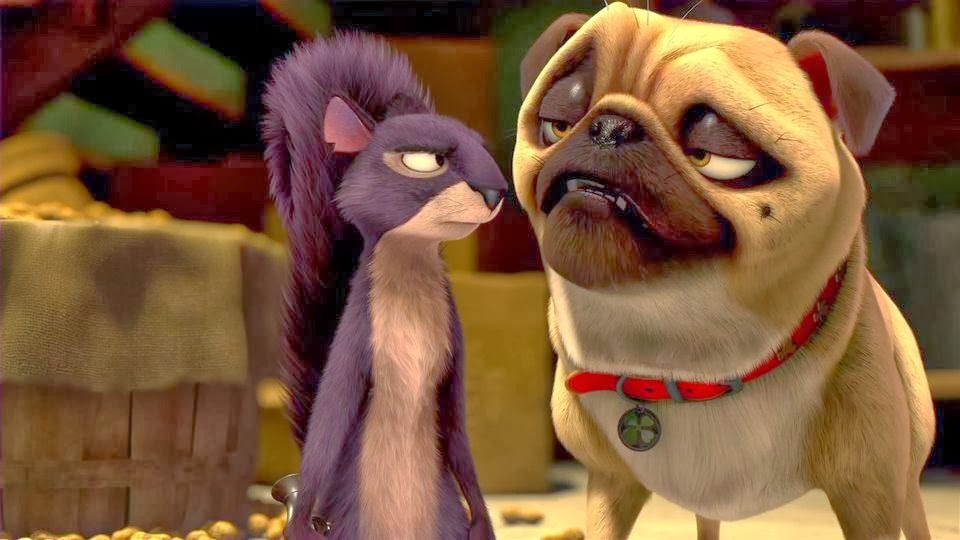 THE NUT JOB Review.The Film Is A Perfect Netflix Candidate