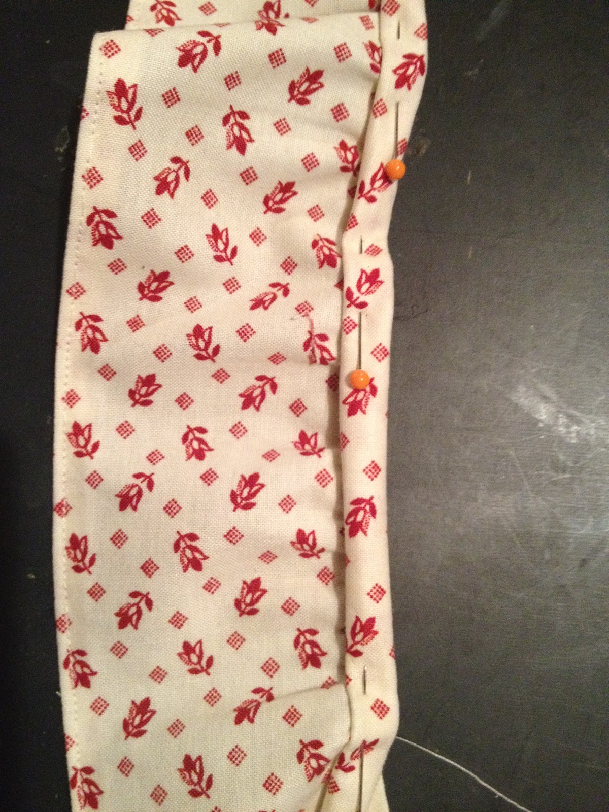 Chalkboard Blue Ruffled Pillow in an Envelope Casing