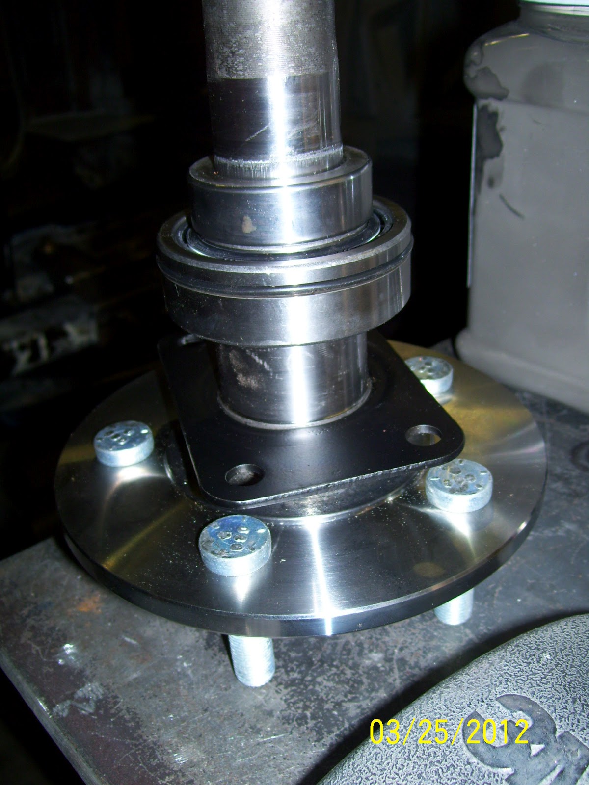 Night Mission Boss 302 Blog Axles and Brackets & Welding Oh my