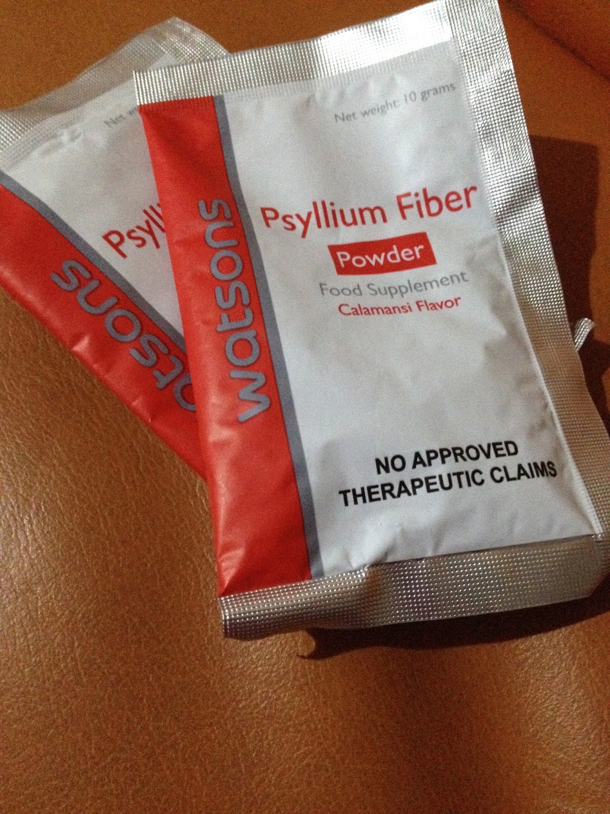 Silly Sloth Psyllium Fiber Fibrolium vs Watsons Brand Supplement