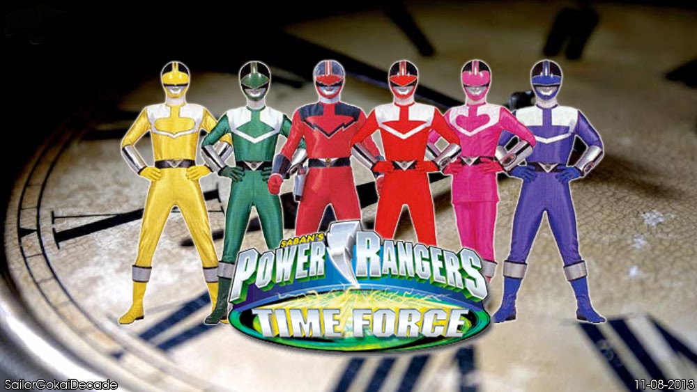 Power Rangers Time Force.