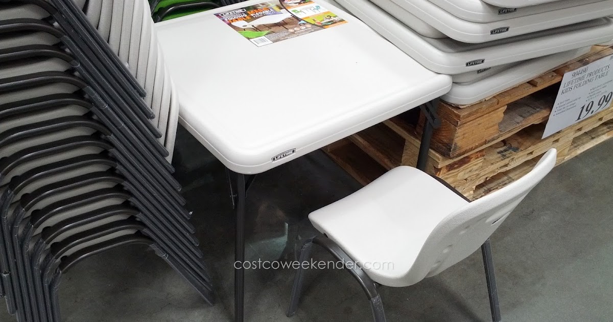 costco childrens folding table and chairs