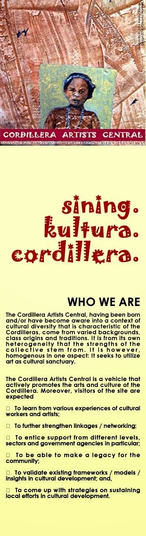 THE CORDILLERA ARTISTS CENTRAL