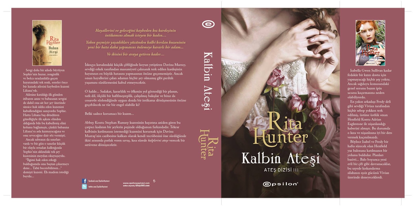 Karamela Sepeti Kalbin Atesi Rita Hunter Kapak Tanitimi