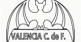 Emblem of Valencia CF Coloring ~ Child Coloring