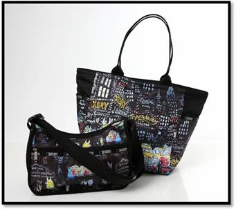 New Monsters Inc For Le Sportsac Collection Focused On The New Lesportsac Disney Pixar S Monsters Inc Artwork By Harley Jessup