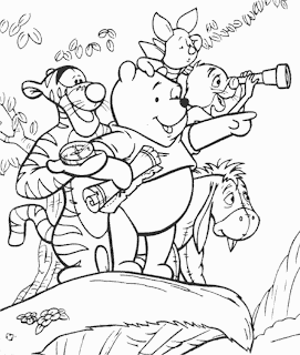 Winnie The Pooh Coloring Pages