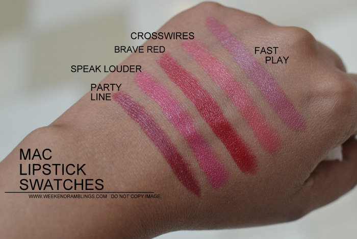 Lipstick Mac Indian Skin Mac Lipstick Swatches Lipstick Swatches Mac Lipstick
