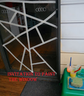 window painting glass washable stained paint mixing together