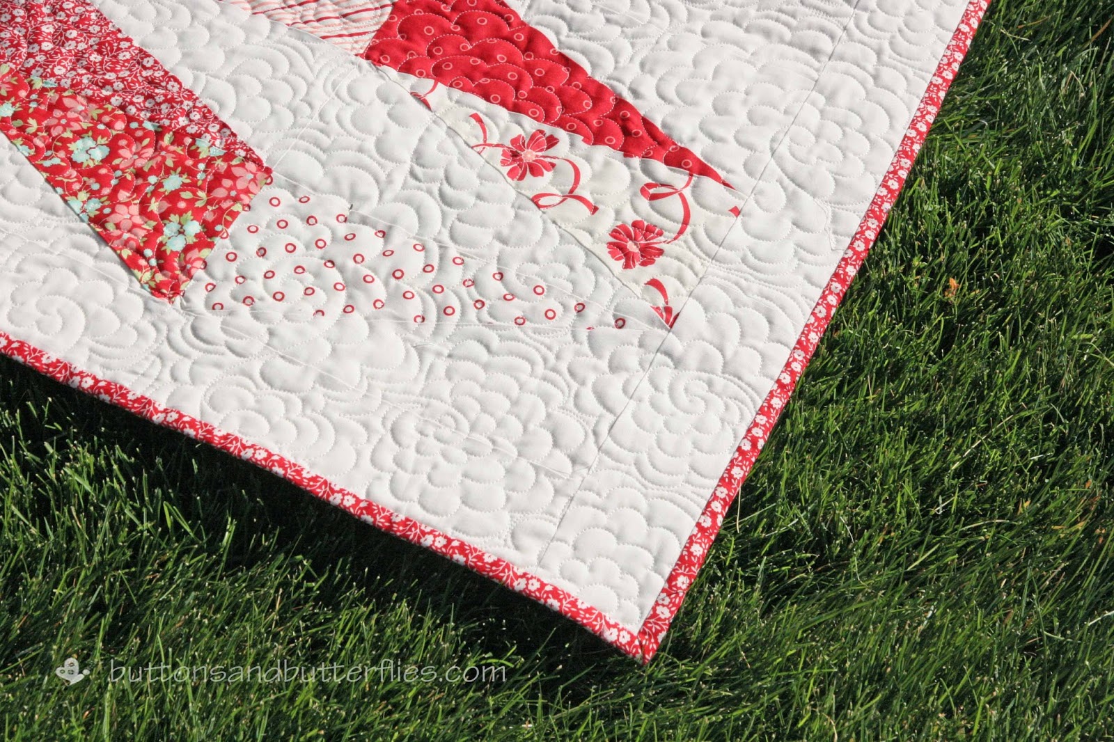 Buttons and Butterflies Twizzle {Quilt Pattern}