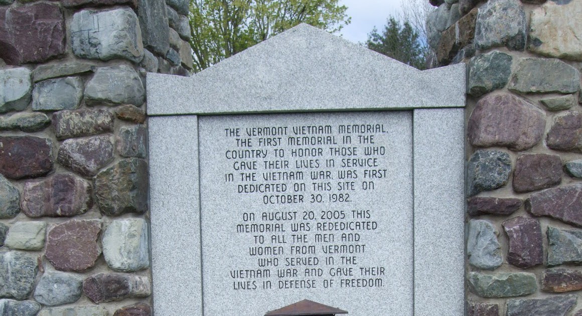 Life From The Roots Vermont Vietnam Veterans Memorial