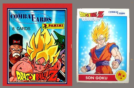 Las Tarjetas de Personajes de Dragon Ball