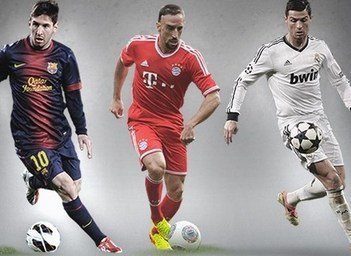 football player messi ronaldo ribery uefa zidane europe cristiano